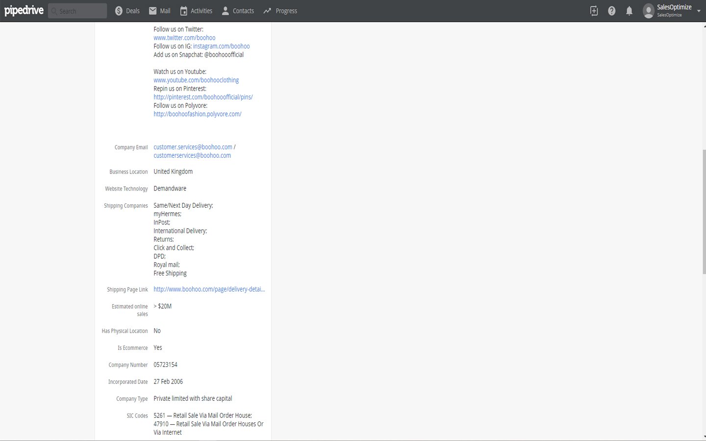 App screenshot